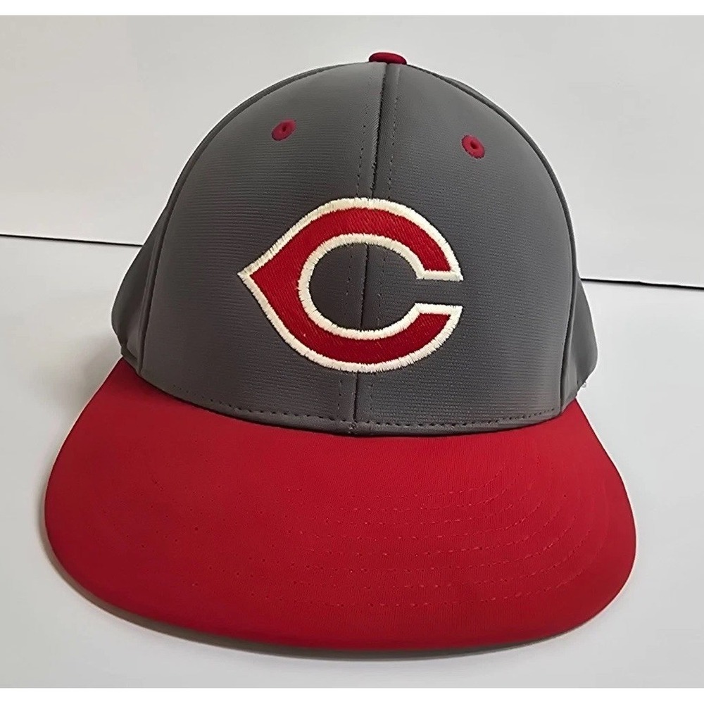 Richardson PTS20 PULSE R-FLEX Hat S/M Gray Cleveland Guardians #15 Performance